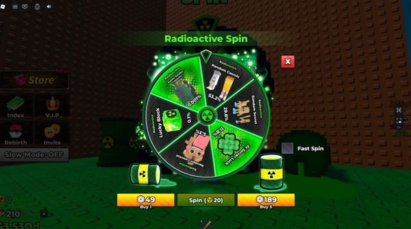 Có gì bên trong Radioactive Lucky Blocks?