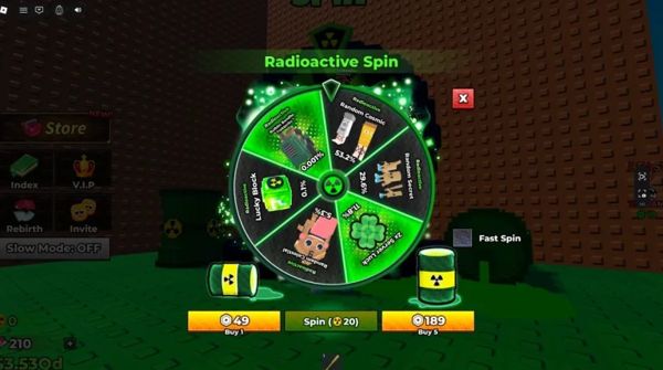 Cách sử dụng Radioactive Coins trong Escape Tsunami For Brainrots