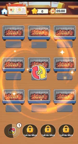 Dùng các loại vật phẩm khi cần thiết