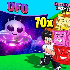Hướng dẫn nhận UFO Lucky Blocks trong Escape Tsunami For Brainrots