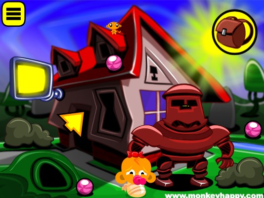 Chơi game Chú khỉ buồn: Bữa tiệc - GameVui.vn