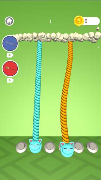 Lần lượt tháo gỡ những sợi dây thừng 1 cách hợp lý