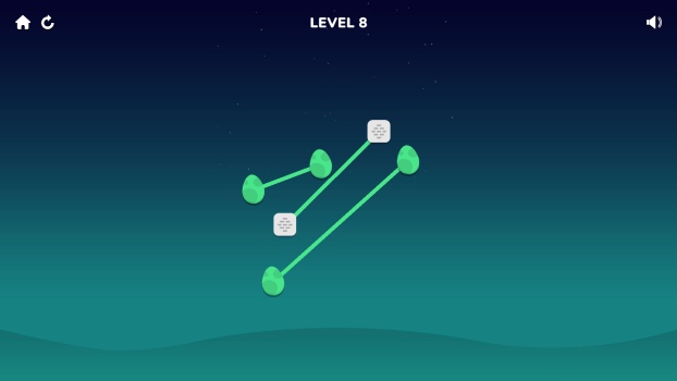 Khi được màu xanh như này là bạn đã giành chiến thắng.