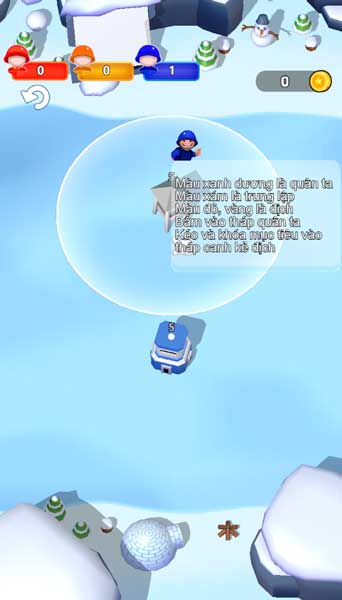 Chơi game Đánh chiếm tháp - GameVui