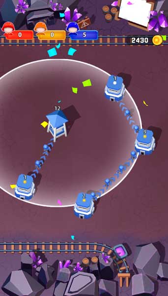 Chiếm hết các tháp canh của đối thủ để giành chiến thắng