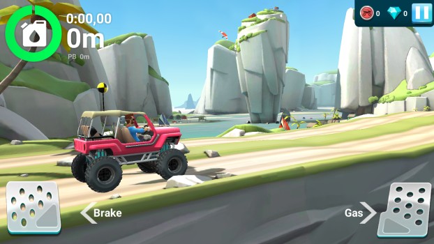 Chơi game Lái xe leo núi - GameVui.vn