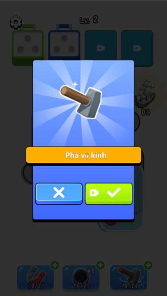 Dùng vật phẩm hỗ trợ những lúc cần thiết