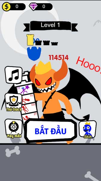 Chơi game Stickman phòng thủ tháp - GameVui