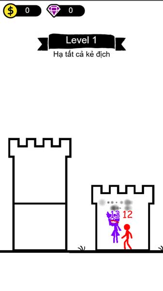 Chinh phục hết các tòa tháp canh để giành chiến thắng