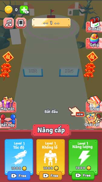 Chơi game Bắn pháo Stickman - GameVui