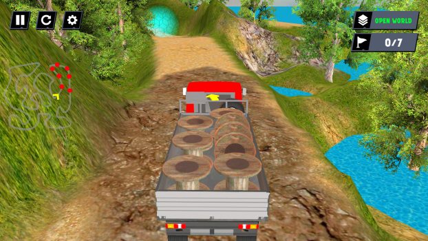 Chơi game Tài xế xe tải - GameVui.vn