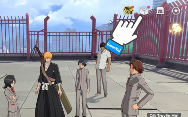 Chạm vào biểu tượng chiếc hộp