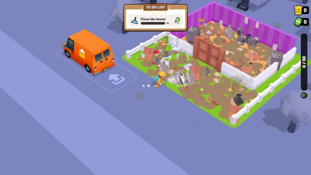 Chơi game Nhân viên dọn dẹp - GameVui.vn