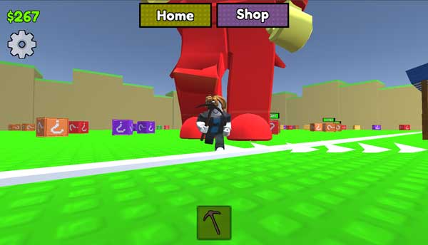 Khi bị Sammy truy đuổi hãy nhanh chóng ra khỏi khu vực Lucky Block