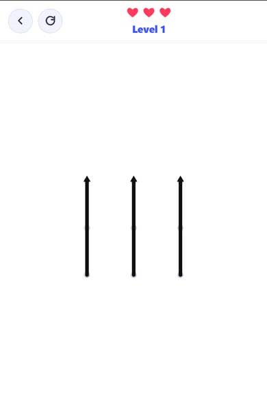 Chọn mũi tên và bấm để lấy nó ra ngoài