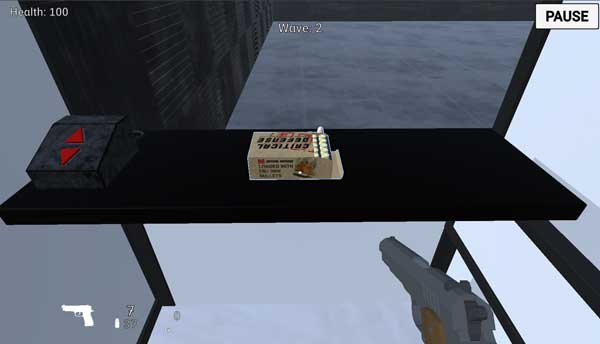 Lưu ý nhặt thêm đạn nhé