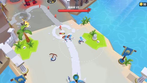 Bảo vệ quê hương trước sự tấn công của kẻ địch.