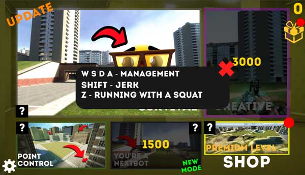 Chơi game Nextbots đuổi bắt - GameVui