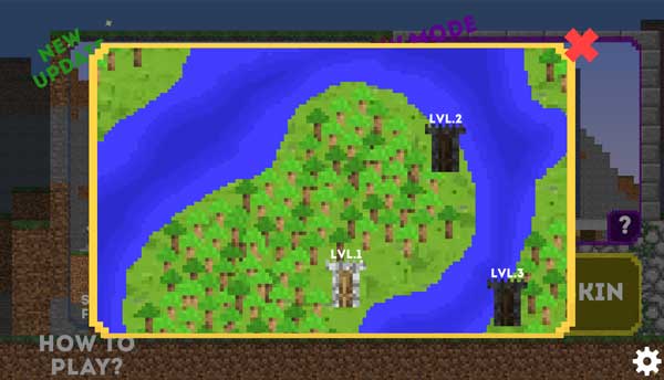 Nhiều cấp độ thử thách với độ khó tăng dần