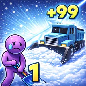 Stickman dọn tuyết