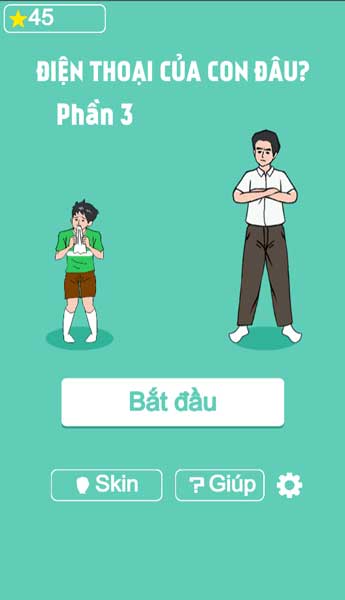 Chơi game Điện thoại của con đâu 3 - GameVui