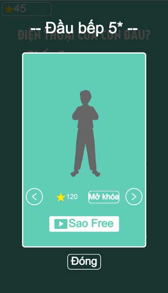 Nhiều mẫu Skin nhân vật chính