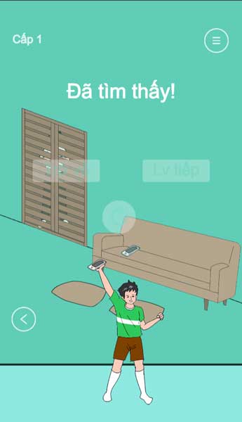 Để ý các manh mối và tìm được chiếc điện thoại