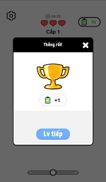 Lấy hết mũi tên ra khỏi mê cung để giành chiến thắng