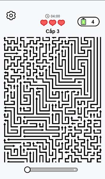 Nếu hết giờ có thể xem video QC để hồi sinh và chơi tiếp