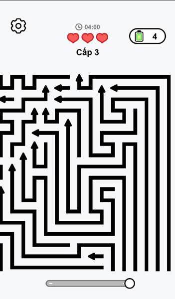 Cố gắng chinh phục nhiều cấp độ thử thách nhất có thể