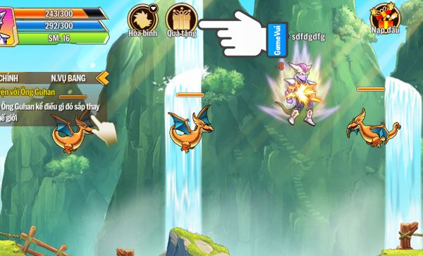 Chạm mục Quà tặng