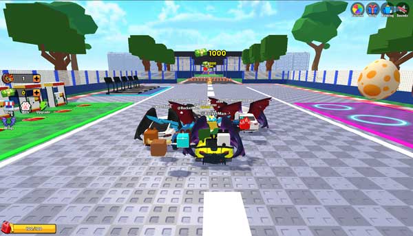 Chơi game Obby đua ô tô - GameVui