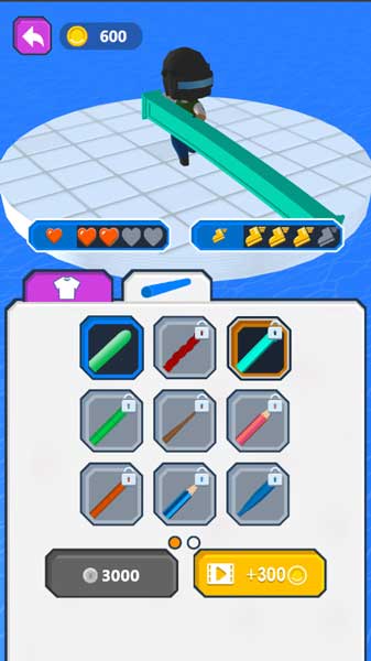 Nhân vật có nhiều Skin đa dạng để người chơi lựa chọn