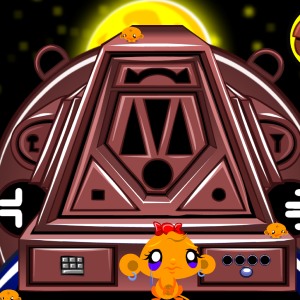 Chú khỉ buồn: Hộp robot