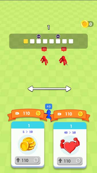 Chơi game Trận chiến Stickman - GameVui