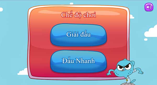 Chọn chế độ chơi