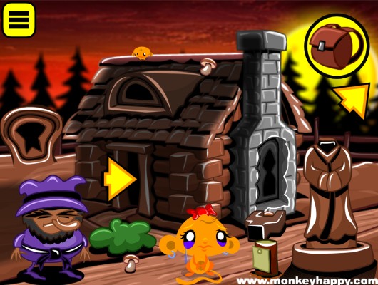 Chơi game Chú khỉ buồn: Người lửa - GameVui.vn