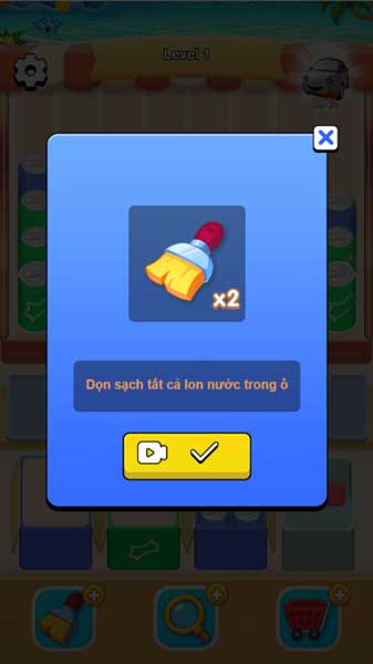 Mỗi vật phẩm có 1 tác dụng khác nhau