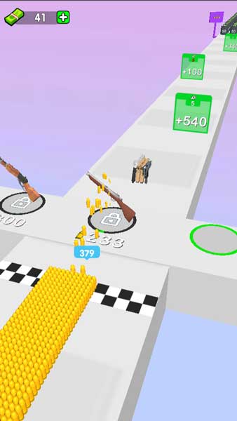 Càng nhiều đạn thì càng mở khóa được nhiều vũ khí mạnh