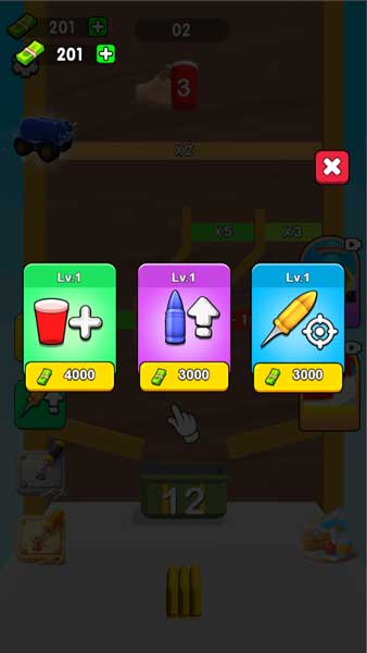 Dùng số tiền thưởng để nâng cấp