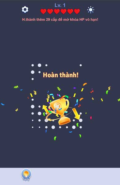 Hoàn thành thử thách