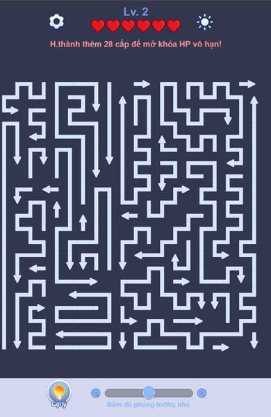 Thử sức với những cấp độ cao hơn, phức tạp hơn