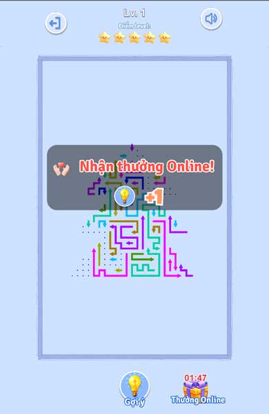 Nhận thưởng Online