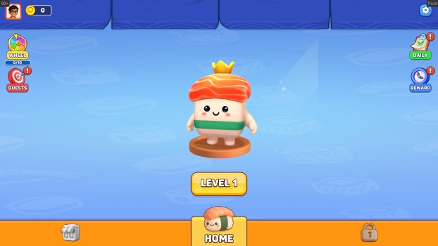 Chơi game Phục vụ Sushi - GameVui.vn