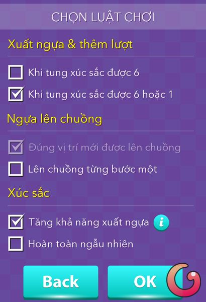 Chọn luật chơi