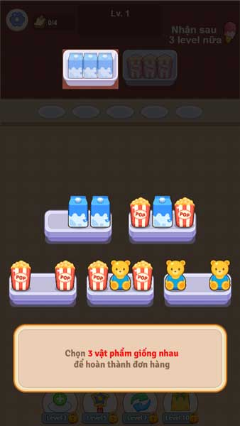 Chơi game Siêu thị mèo con - GameVui