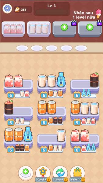 Tiếp tục trải nghiệm trò chơi Siêu thị mèo con