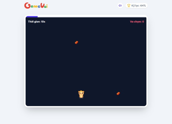 Thử thách né tránh đồ vật.