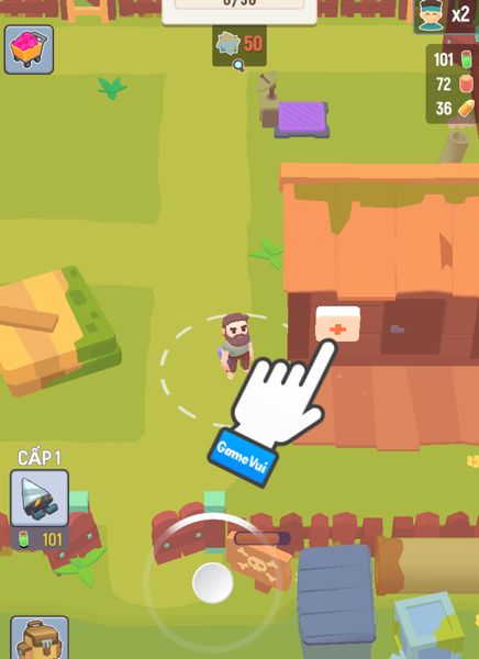 Hồi máu cho nhân vật