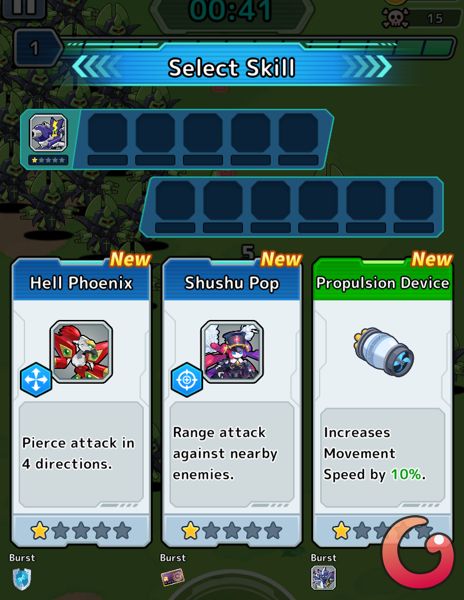 Nâng cấp kỹ năng